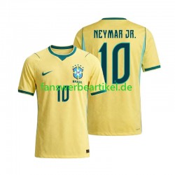 Neymar JR 10 Trikot Brasilien Herren Heimausrüstung WM 2026 Kurzarm