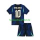 Ronaldinho 10 Trikot Brasilien Kinder Auswärtsausrüstung WM 2026 Kurzarm