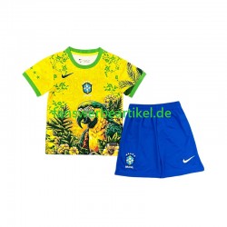 Special Trikot Brasilien Kinder Heimausrüstung 2026 Kurzarm