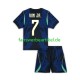 Vinicius Junior 7 Trikot Brasilien Kinder Auswärtsausrüstung WM 2026 Kurzarm