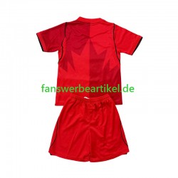 Trikot Kanada Kinder Heimausrüstung WM 2026 Kurzarm