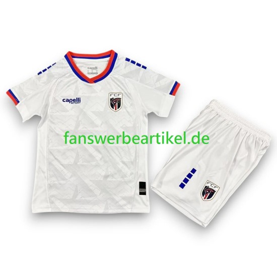 Cape Verde Trikot Kinder Auswärtsausrüstung WM 2026 Kurzarm