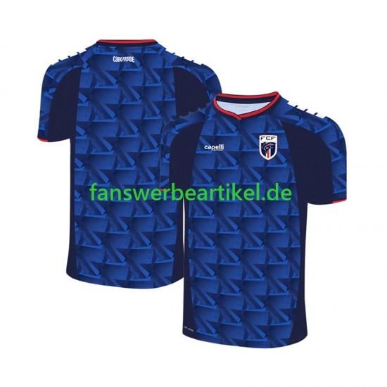 Cape Verde Trikot Herren Heimausrüstung WM 2026 Kurzarm