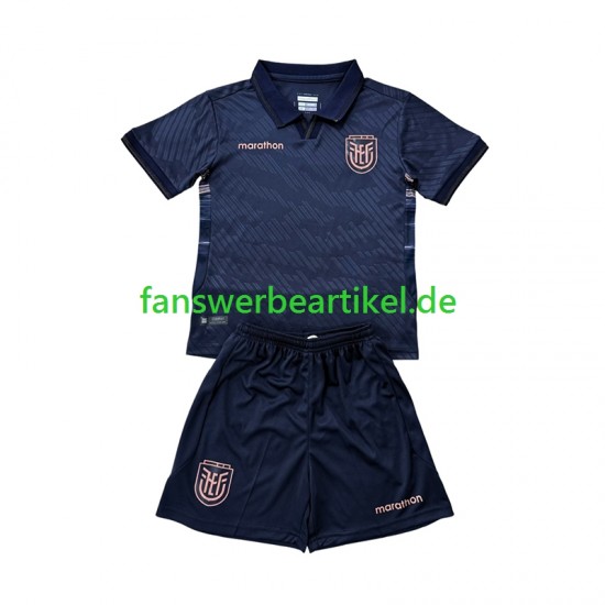Trikot Ecuador Kinder Auswärtsausrüstung WM 2026 Kurzarm