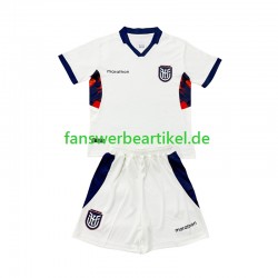 Trikot Ecuador Kinder Ausweich ausrüstung WM 2026 Kurzarm