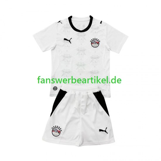 Trikot Ägypten Kinder Auswärtsausrüstung WM 2026 Kurzarm