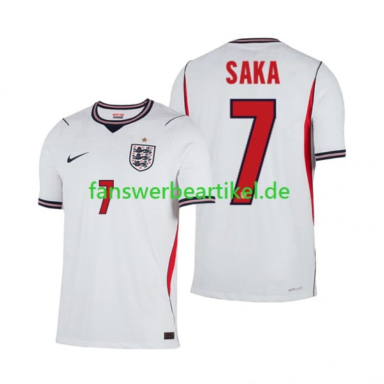 Bukayo Saka 7 Trikot England Herren Heimausrüstung WM 2026 Kurzarm