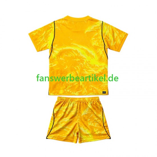 Torwart Trikot England Kinder Viertes ausrüstung WM 2026 Kurzarm