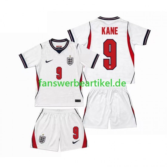 Harry Kane 9 Trikot England Kinder Heimausrüstung WM 2026 Kurzarm