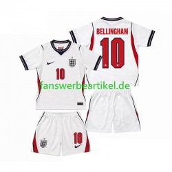 Jude Bellingham 10 Trikot England Kinder Heimausrüstung WM 2026 Kurzarm