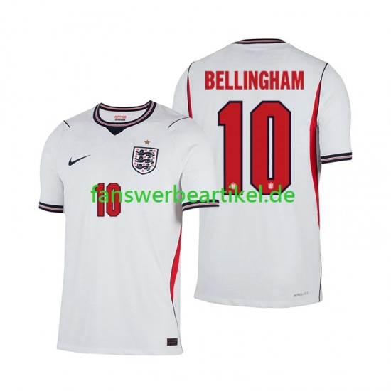 Jude Bellingham 10 Trikot England Herren Heimausrüstung WM 2026 Kurzarm