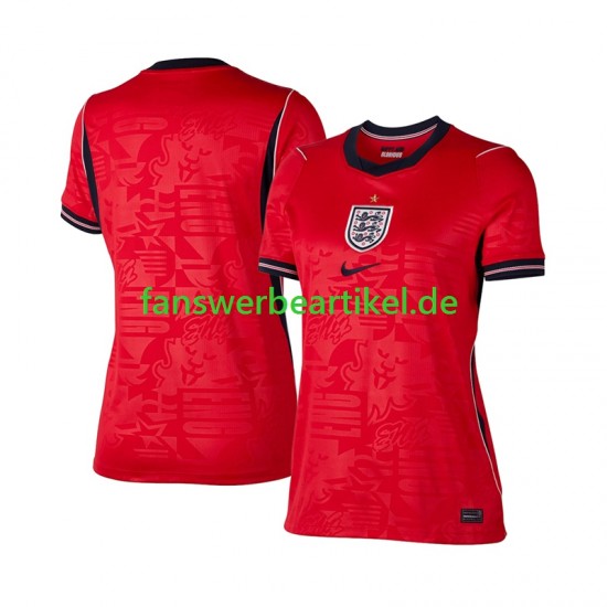 Trikot England Dame Auswärtsausrüstung WM 2026 Kurzarm