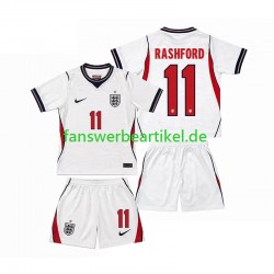 Marcus Rashford 11 Trikot England Kinder Heimausrüstung WM 2026 Kurzarm
