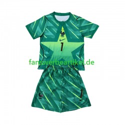 Brice Samba 1 Torwart Trikot Frankreich Kinder Ausweich ausrüstung WM 2026 Kurzarm