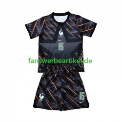Mike Maignan 16 Torwart Trikot Frankreich Kinder Heimausrüstung WM 2026 Kurzarm