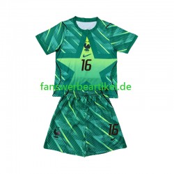 Mike Maignan 16 Torwart Trikot Frankreich Kinder Ausweich ausrüstung WM 2026 Kurzarm