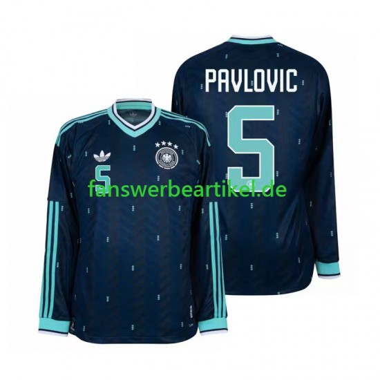 Aleksandar Pavlovic 5 Trikot Deutschland Herren Auswärtsausrüstung WM 2026 Langarm