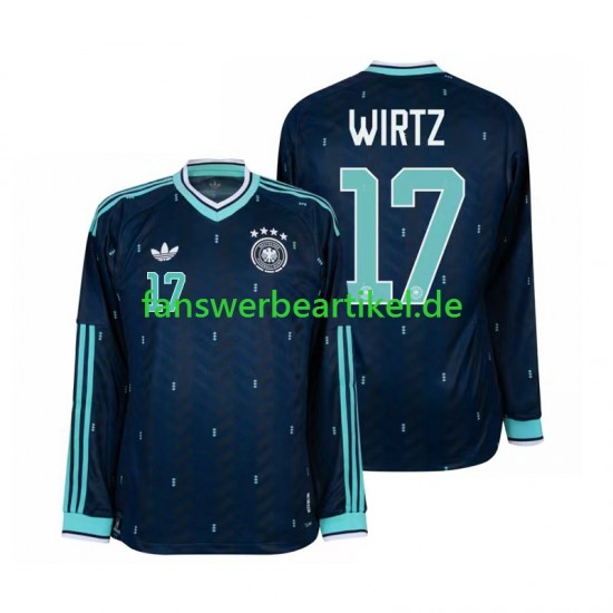Florian Wirtz 17 Trikot Deutschland Herren Auswärtsausrüstung WM 2026 Langarm