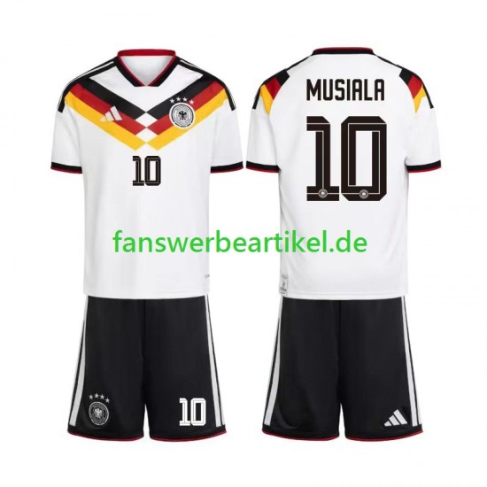 Jamal Musiala 10 Trikot Deutschland Kinder Heimausrüstung WM 2026 Kurzarm