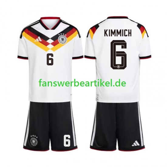 Joshua Kimmich 6 Trikot Deutschland Kinder Heimausrüstung WM 2026 Kurzarm