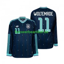 Nick Woltemade 11 Trikot Deutschland Herren Auswärtsausrüstung WM 2026 Langarm