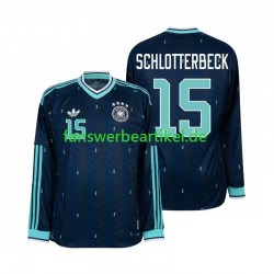 Nico Schlotterbeck 15 Trikot Deutschland Herren Auswärtsausrüstung WM 2026 Langarm
