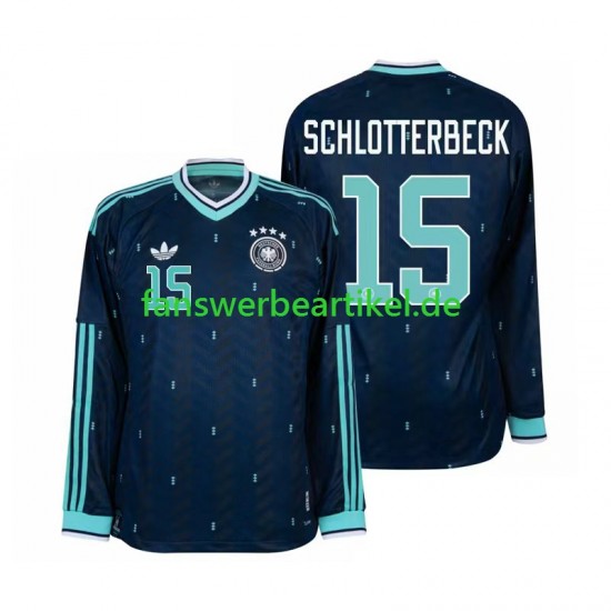 Nico Schlotterbeck 15 Trikot Deutschland Herren Auswärtsausrüstung WM 2026 Langarm