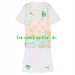 Trikot Elfenbeinküste Kinder Auswärtsausrüstung WM 2026 Kurzarm
