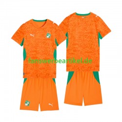 Football Kit Mens Elfenbeinküste Kinder Heimausrüstung WM 2026 Kurzarm