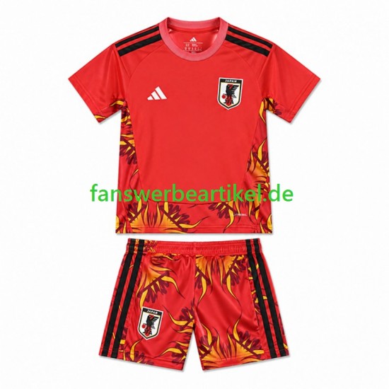 Torwart Trikot Japan Kinder Heimausrüstung WM 2026 Kurzarm