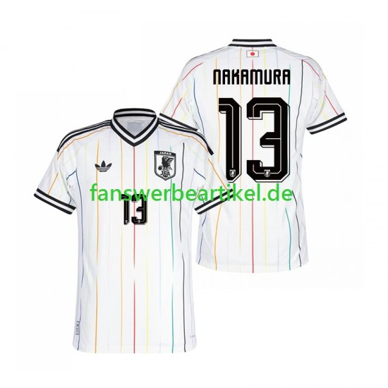 Keito Nakamura 13 Trikot Japan Herren Auswärtsausrüstung WM 2026 Kurzarm