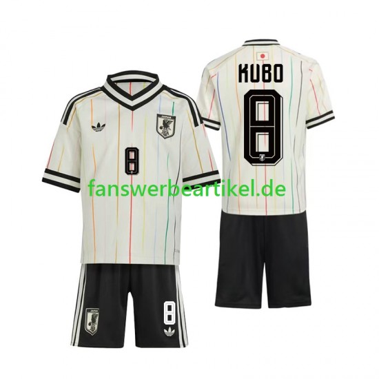 Kubo 8 Trikot Japan Kinder Auswärtsausrüstung WM 2026 Kurzarm