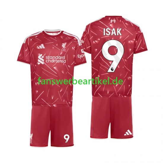 Alexander Isak 9 Trikot Liverpool Kinder Heimausrüstung 2027-2028 Kurzarm
