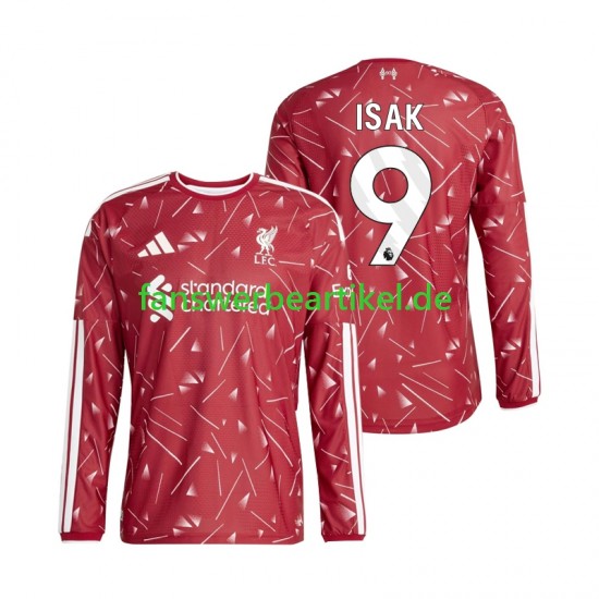 Alexander Isak 9 Trikot Liverpool Herren Heimausrüstung 2027-2028 Langarm