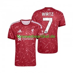Florian Wirtz 7 Trikot Liverpool Herren Heimausrüstung 2027-2028 Kurzarm
