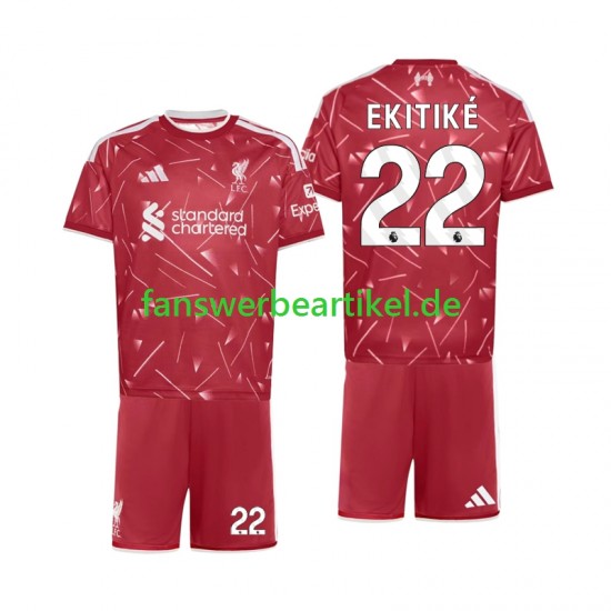Hugo Ekitike 22 Trikot Liverpool Kinder Heimausrüstung 2027-2028 Kurzarm