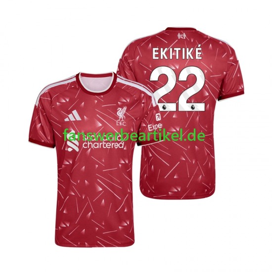 Hugo Ekitike 22 Trikot Liverpool Herren Heimausrüstung 2027-2028 Kurzarm