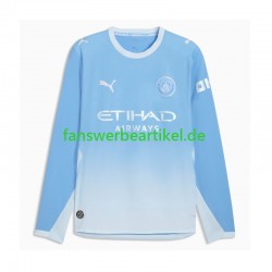 Trikot Manchester City Herren Heimausrüstung 2027-2028 Langarm