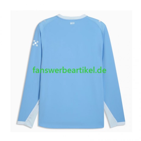 Trikot Manchester City Kinder Heimausrüstung 2027-2028 Kurzarm
