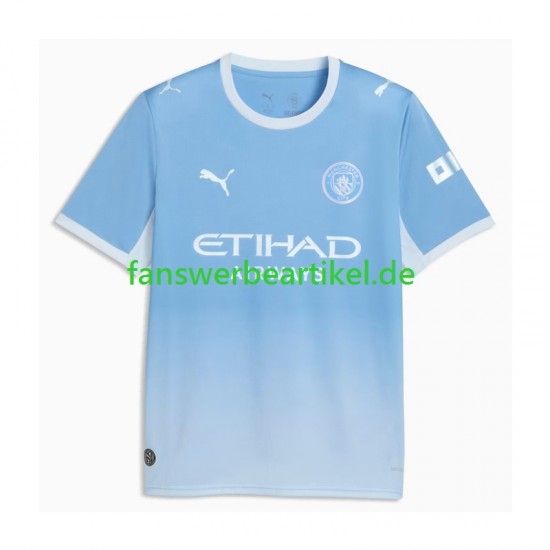 Trikot Manchester City Herren Heimausrüstung 2027-2028 Kurzarm