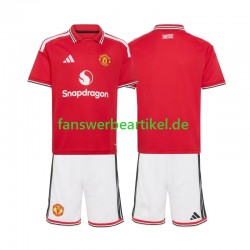 Trikot Manchester United Kinder Heimausrüstung 2027-2028 Kurzarm