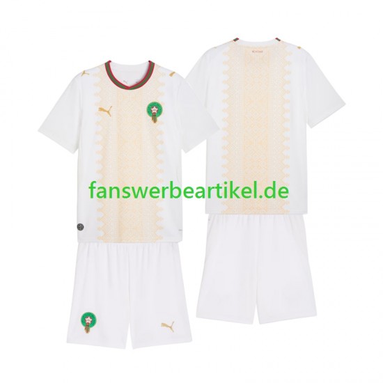 Trikot Marokko Kinder Auswärtsausrüstung 2026 Kurzarm