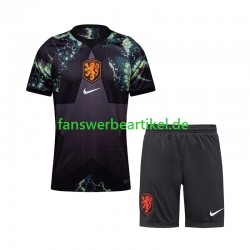Torwart Trikot Niederlande Kinder Auswärtsausrüstung WM 2026 Kurzarm