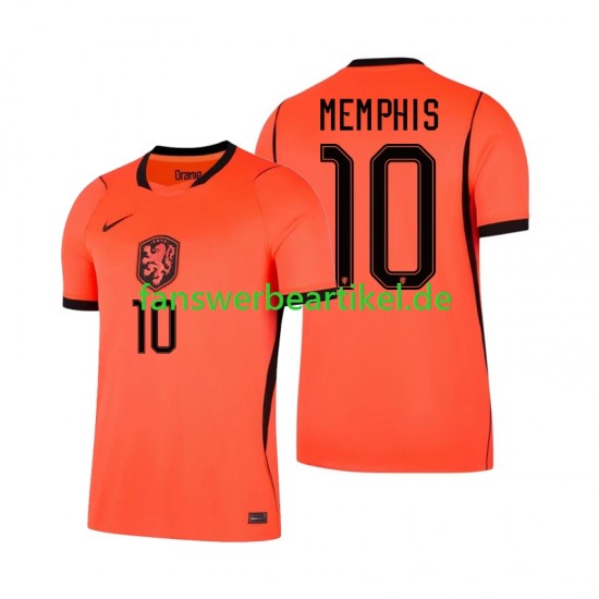 Memphis Depay 10 Trikot Niederlande Herren Heimausrüstung WM 2026 Kurzarm
