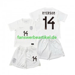 Julian Ryerson 14 Trikot Norwegen Kinder Ausweich ausrüstung WM 2026 Kurzarm