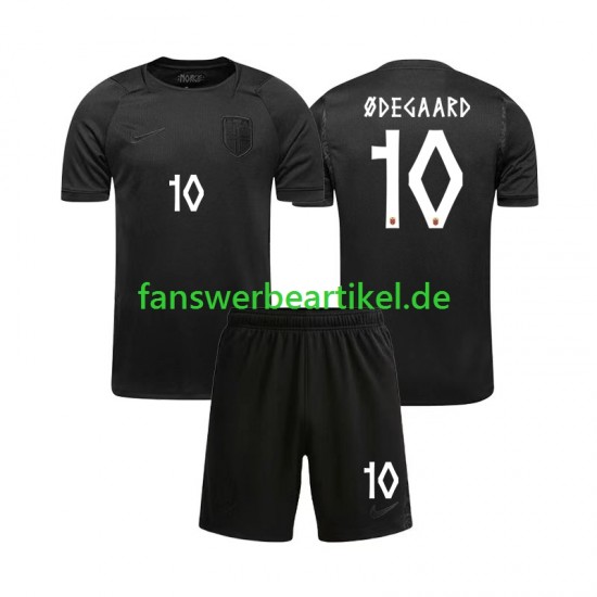 Martin Odegaard 10 Trikot Norwegen Kinder Auswärtsausrüstung WM 2026 Kurzarm