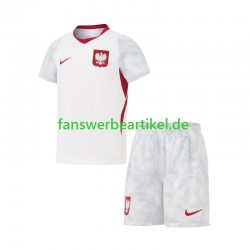 Trikot Polen Kinder Heimausrüstung WM 2026 Kurzarm
