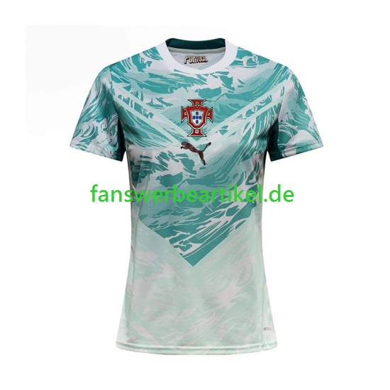 Trikot Portugal Dame Auswärtsausrüstung WM 2026 Kurzarm