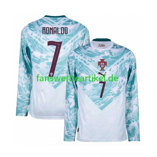 Cristiano Ronaldo 7 Trikot Portugal Herren Auswärtsausrüstung WM 2026 Langarm