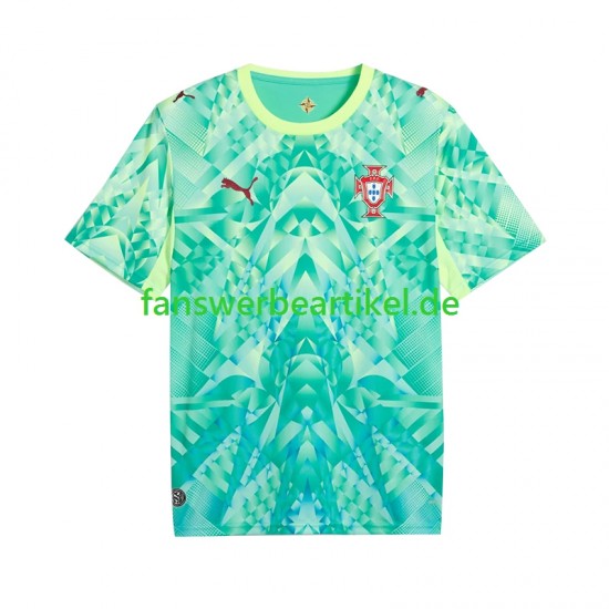 Torwart Trikot Portugal Herren Heimausrüstung WM 2026 Kurzarm